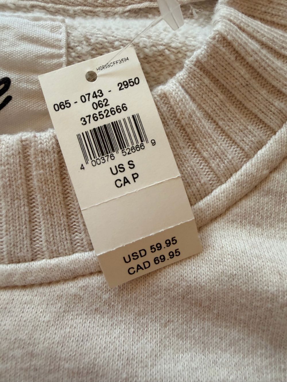 NWT Aerie Down-To-Earth Crew Sweatshirt Heather Frost Cozy Size S - Picture 7 of 13